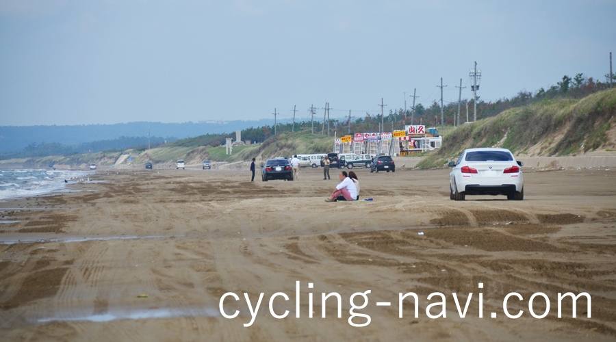 千里浜 なぎさドライブウェイ