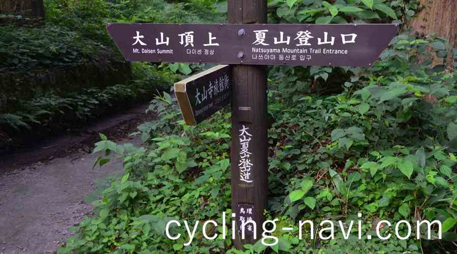 大山 夏山登山口