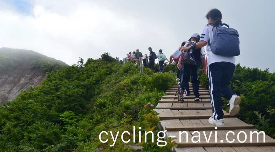 大山 登山 北壁