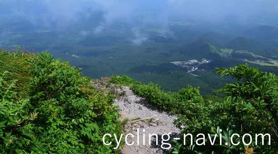 大山 登山