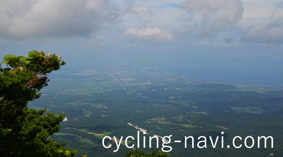 大山 登山 日本海