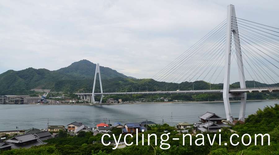 しまなみ海道 サイクリングロード 因島 生口島 生口橋