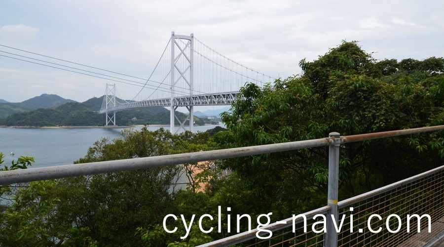 しまなみ海道 サイクリングロード 向島 因島 因島大橋